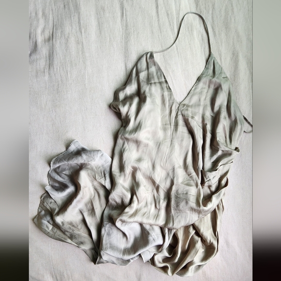 Nicholas K Seth Slip Dress In Gray Free People - Picture 2 of 3